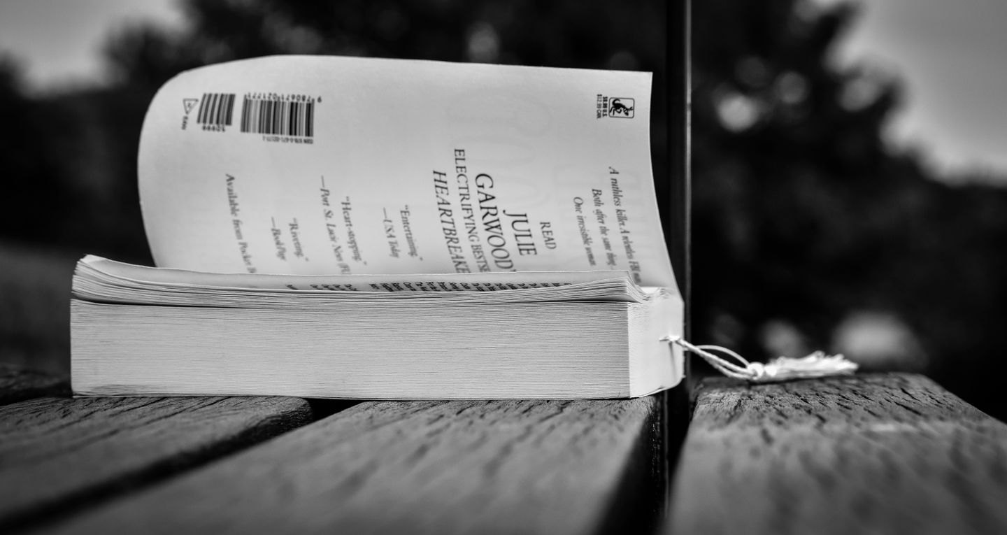 Book back cover showing a barcode